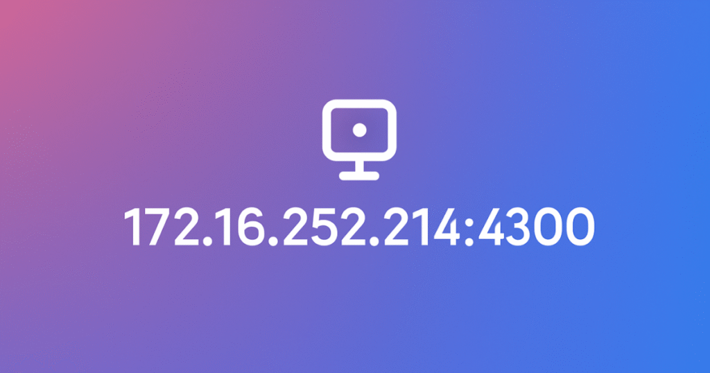 172.16.252.214;4300