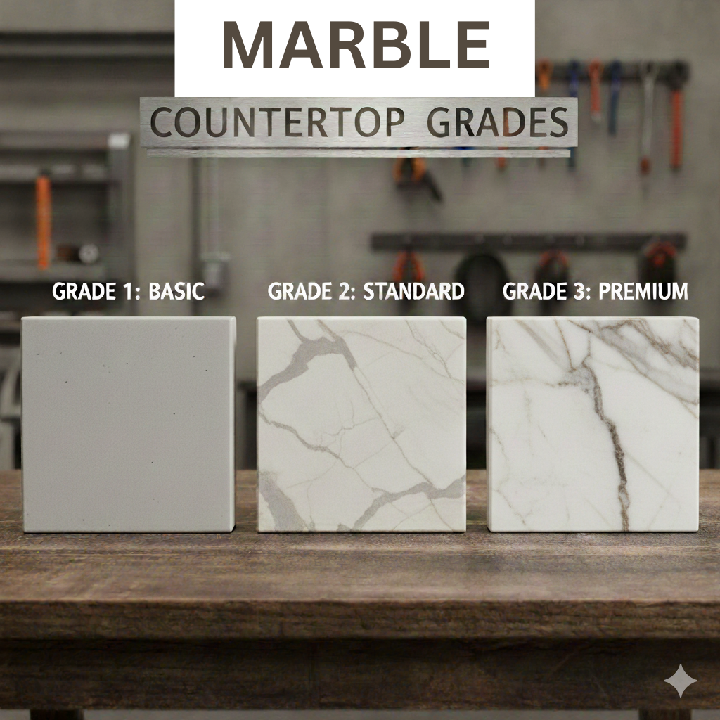 Marble Countertop Grades