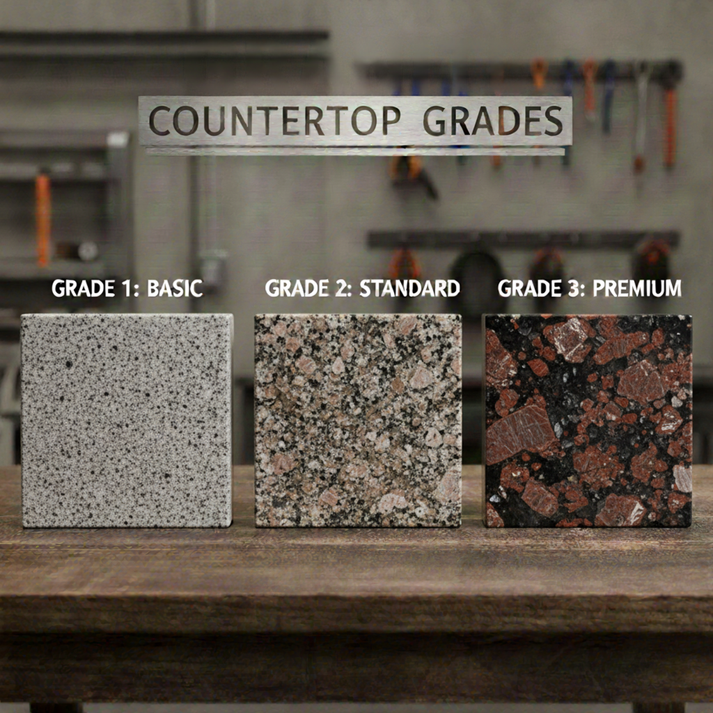 Granite Countertop Grades