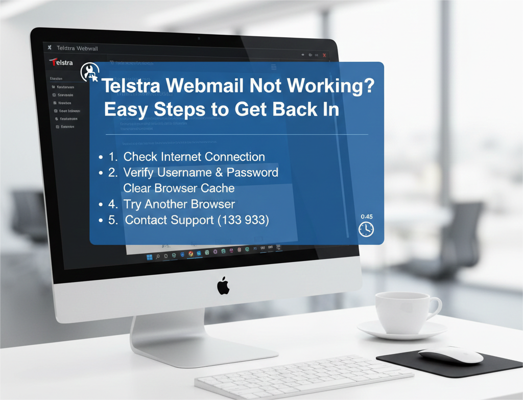 Telstra Webmail Not Working? Easy Steps to Get Back In Telstra Webmail